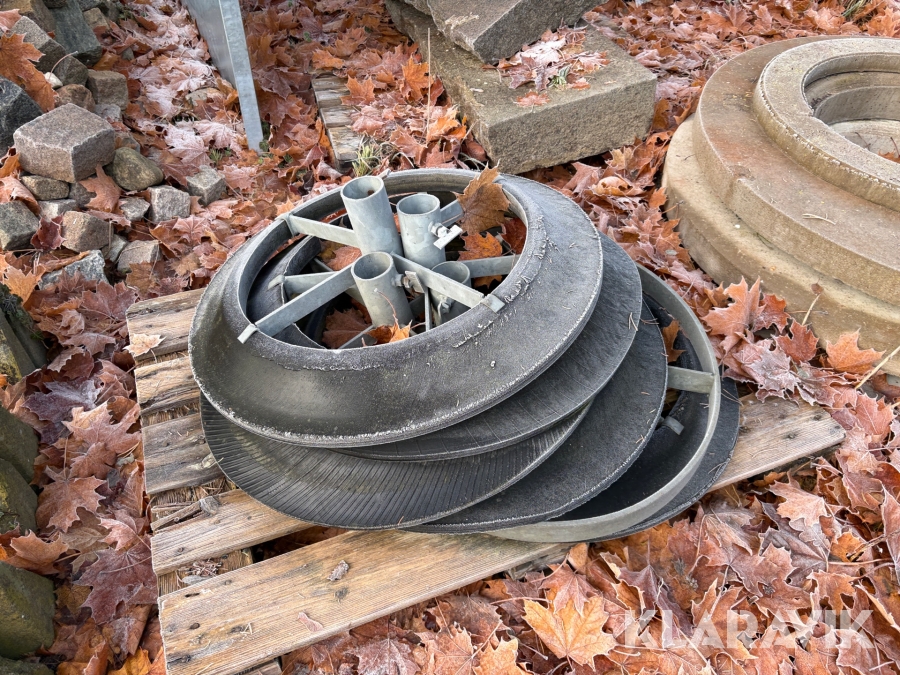 Fötter till stolpar 6 st