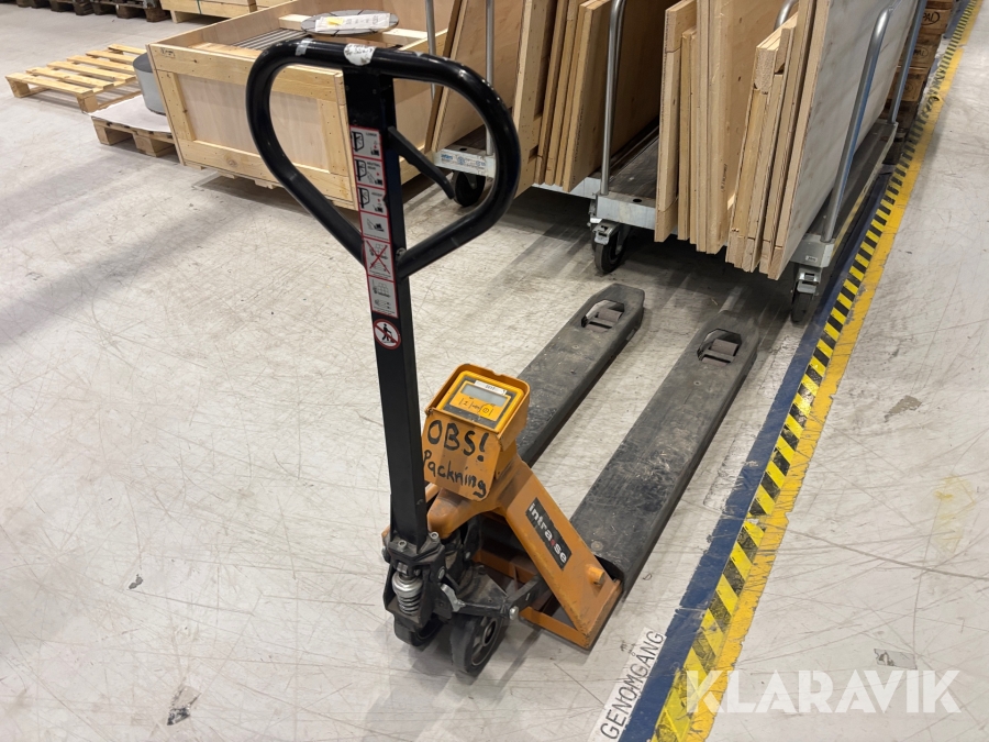 Pallyft Mettler Toledo 2000 kg