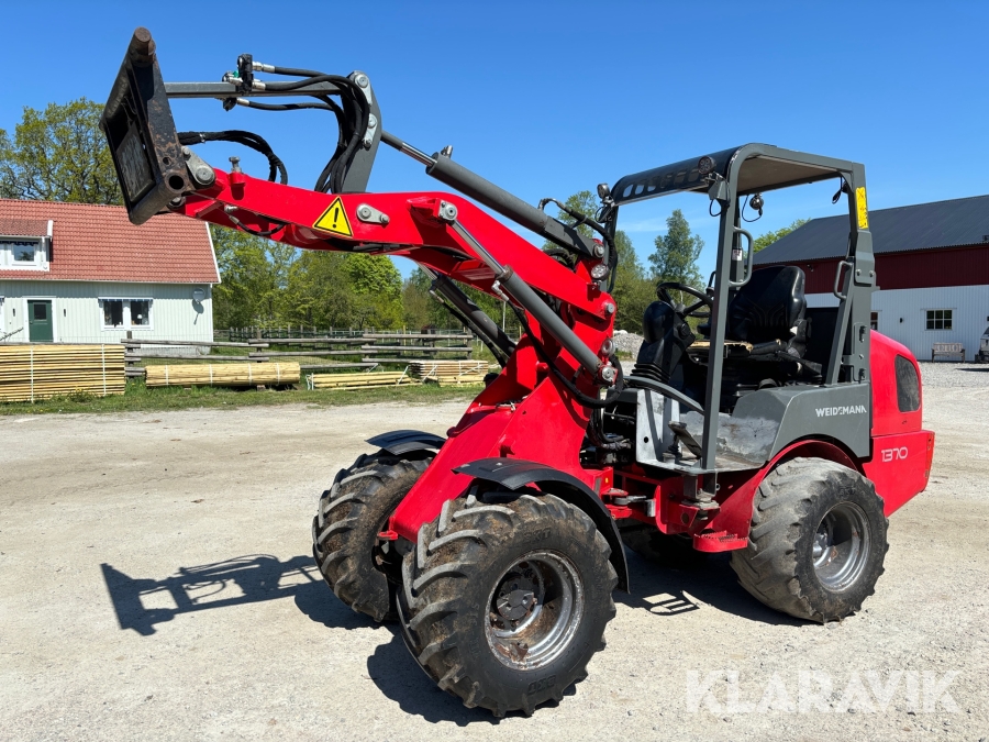 Redskapsbärare Weidemann 1370 CX50