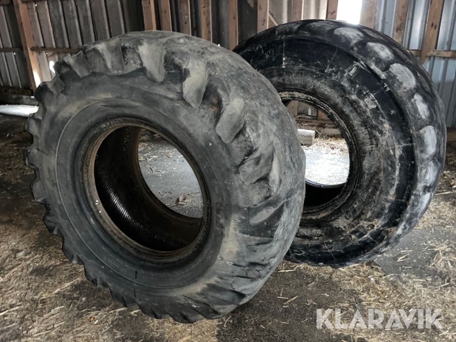 Däck Dunlop & Michelin 20,5 R 25