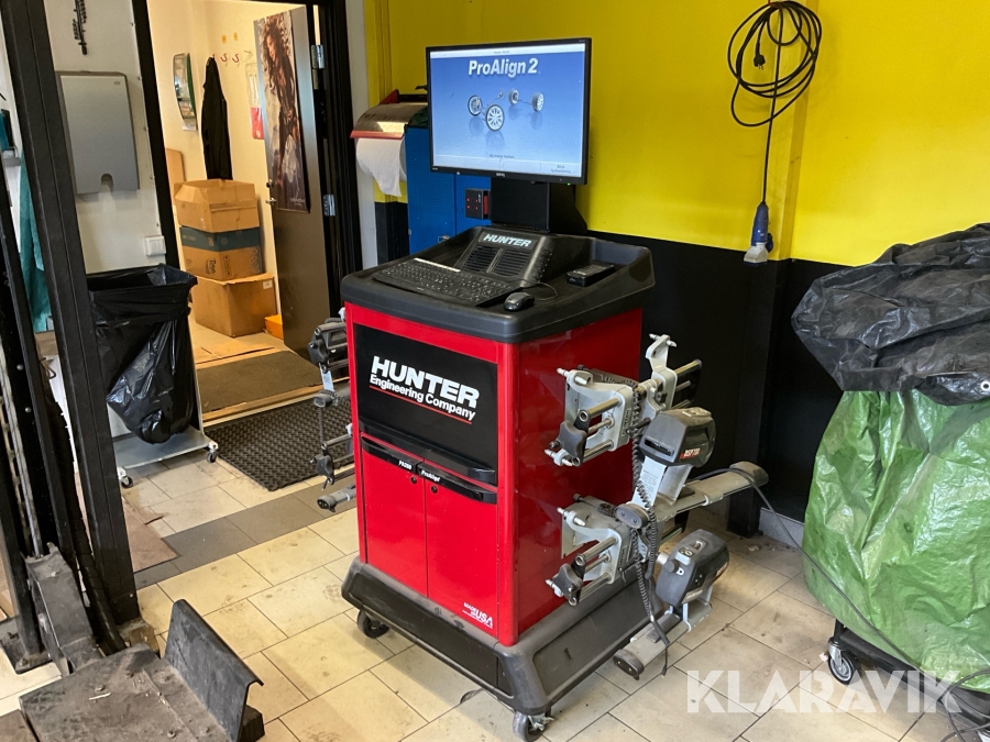 4-hjulinställning Hunter PA260/200