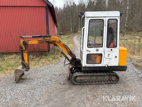 Minigrävare Hanix N 150-2