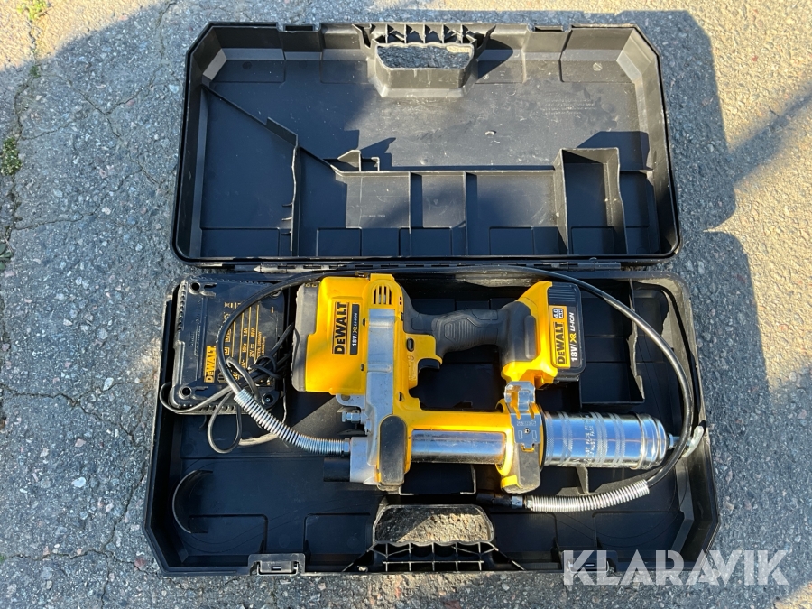 Batteridriven fettspruta Dewalt DCGG571