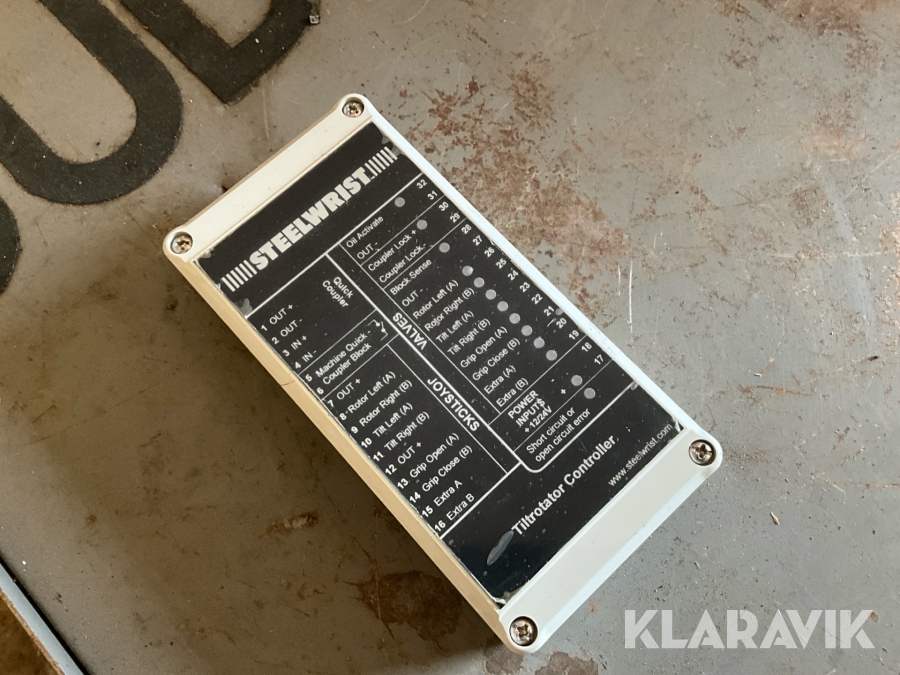 Controller till tiltrotator Steelwrist