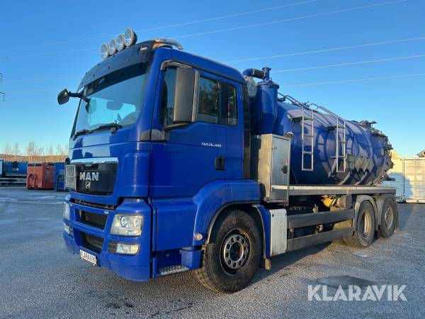 Slamsugarbil/Spolbil MAN TGS 26.400 6X2-2 BL ADR