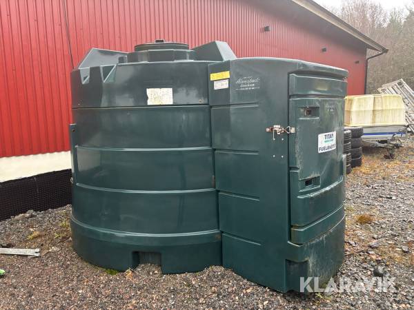 Dieseltank Älvestadstanken med pump 3500l