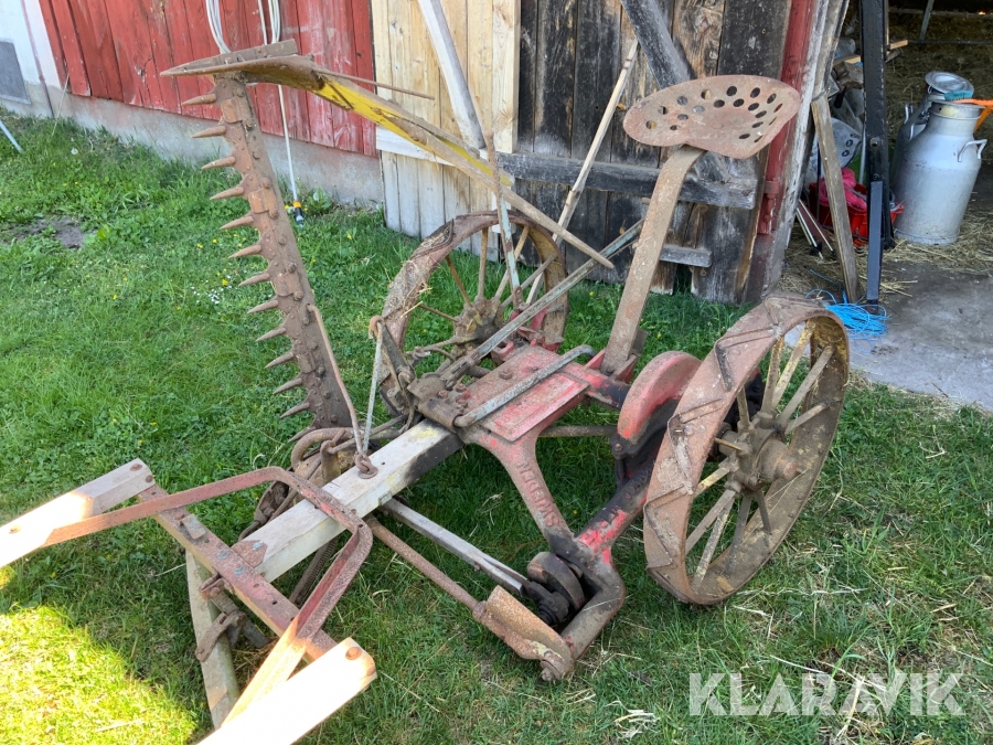Slåttermaskin veteran Arvika-Verken Herkules