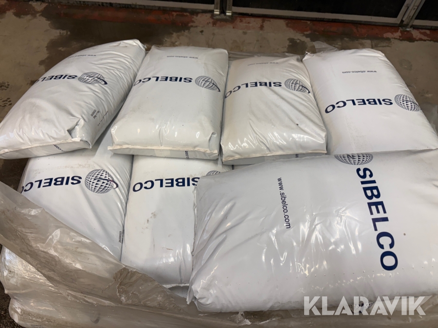 Blästersand Fajalit Sibelco cirka 40 st