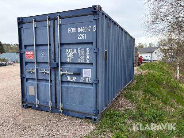 Container isolerad