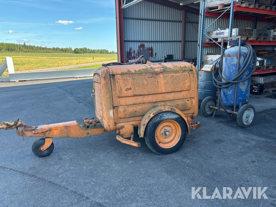 Blästeranläggning Atlas Copco VT 4Dd