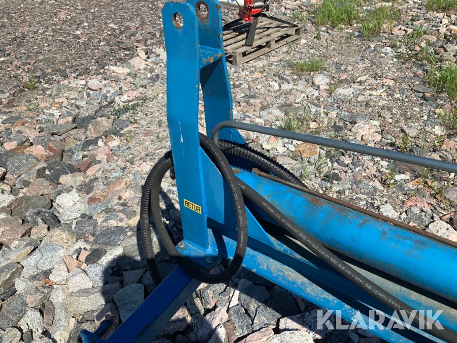 Hydrauldriven vedklyv Nedergatans maskiner TK130