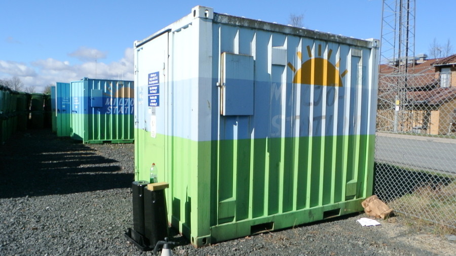 Miljöcontainer / Isolerad