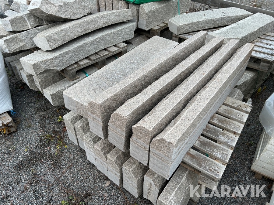 Kantsten 7 lastpallar