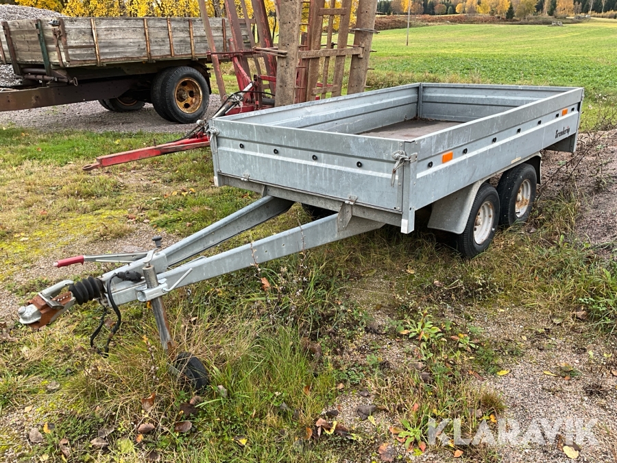 Personbilssläp Brenderup 1000 kg Boggie