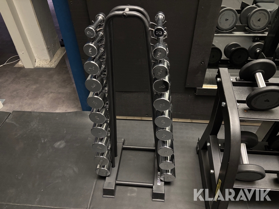 Gymutrustning Sidea Hantelställ