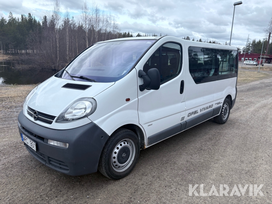 Minibuss Opel VIVARO COMBI 2.0 M6