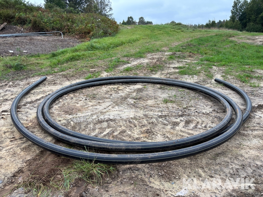 Kabelrör Pipelife 110/97 PE Svart/Gul SRS ca 35 m