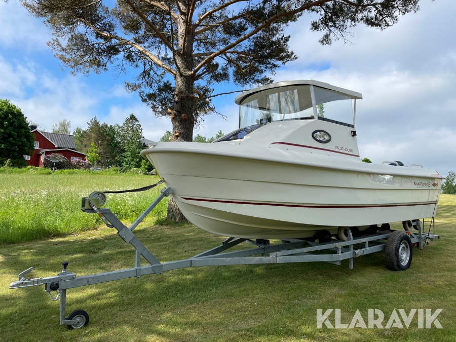Trollingbåt Smartliner Pilothouse 21