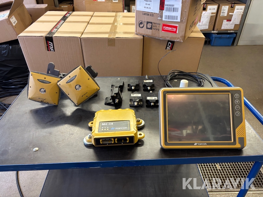 Grävsystem Topcon IX 3D