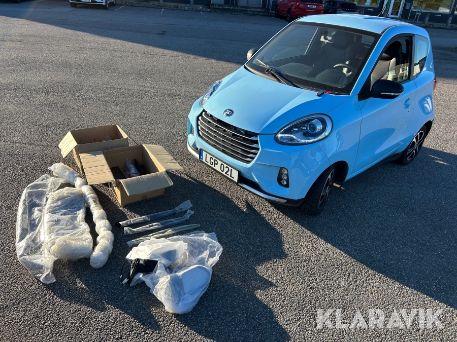 Elbil ZD D2S inkl en mängd reservdelar
