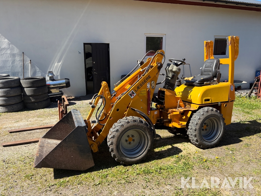 Minilastare Job-Mann 100-30 med redskap