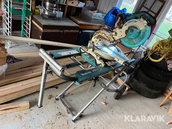 Kap & gersåg Makita LS1013L med sågbänk