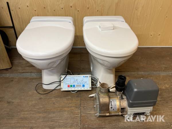 Toalett vakuum WC Jets