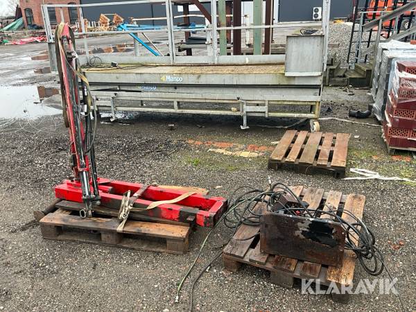 Fordonskran HMF 152-T2