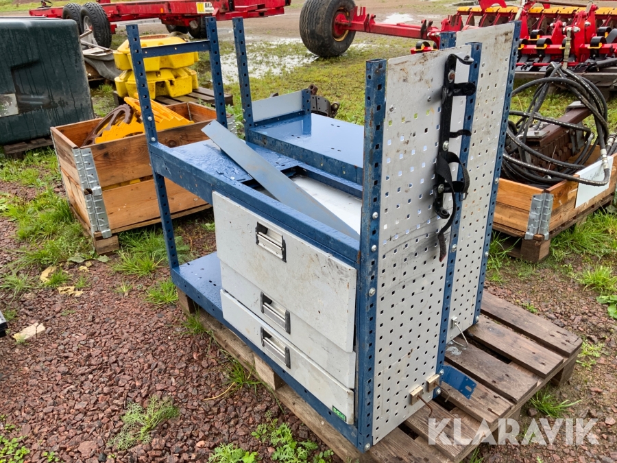 Verktygsinredning för skåpbil