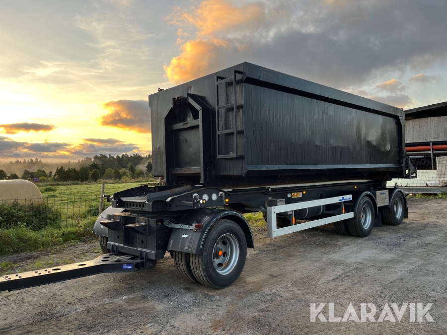 Lastväxlarsläp Parator LX 10-20 med tipp
