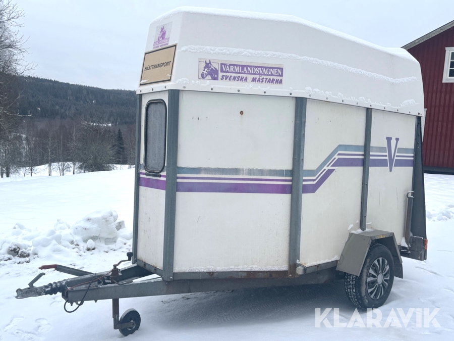 Hästtransport Värmlandsvagnen H21250