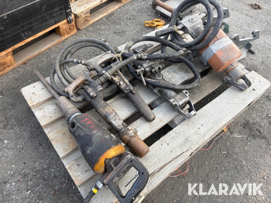 Tryckluftsspett Atlas Copco 12 st 