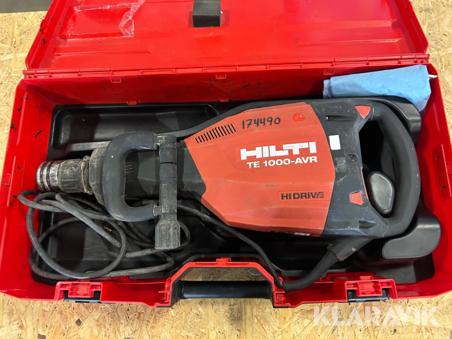 Mejsel och bilningshammare Hilti TE 1000AVR