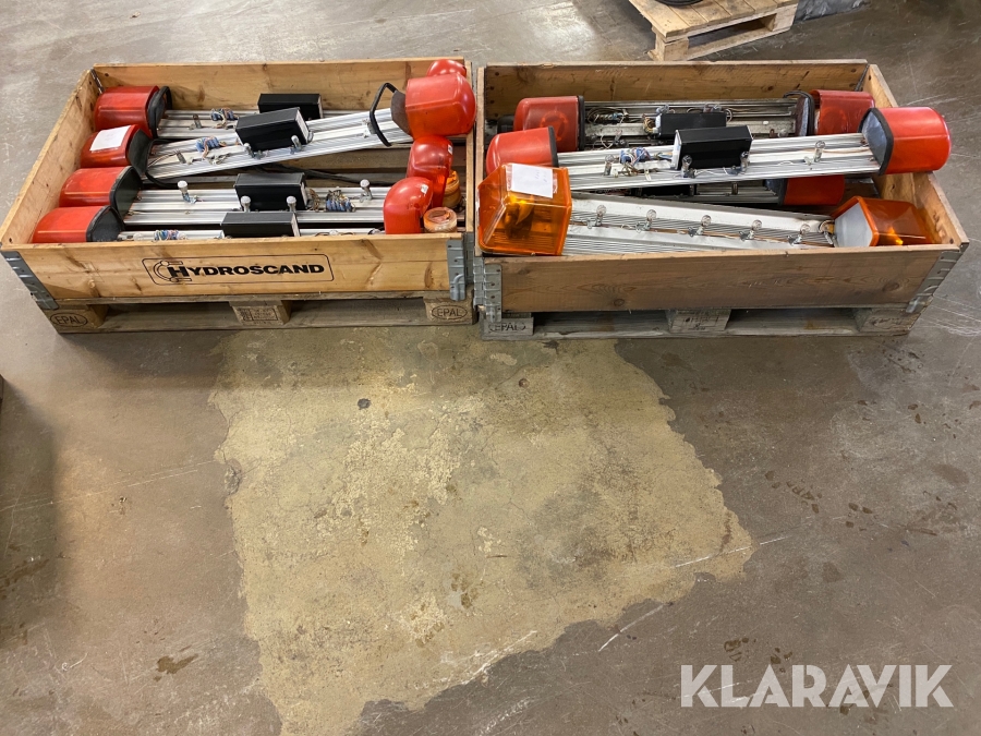 Blixtljusramper 8 st