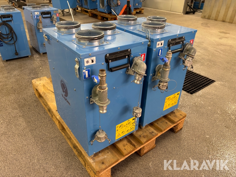 Hetvattenfläkt El-Björn TF 15 HV 2st