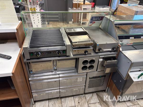 Korvgrill station Hendi