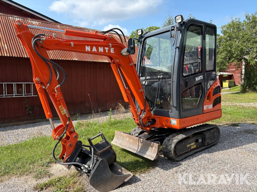 Grävmaskin Nante NT18DR
