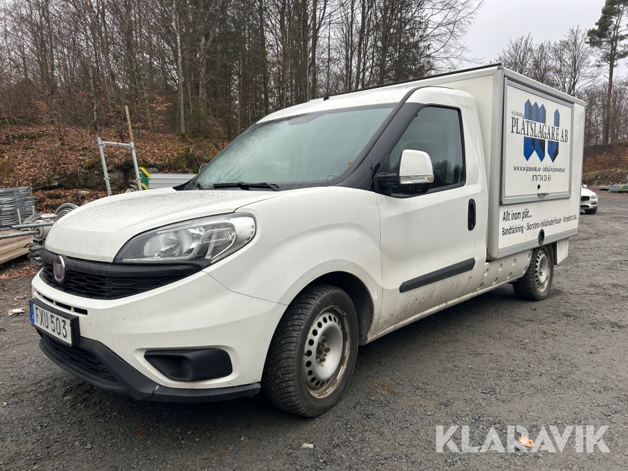 Skåpbil Fiat Doblò flatbed