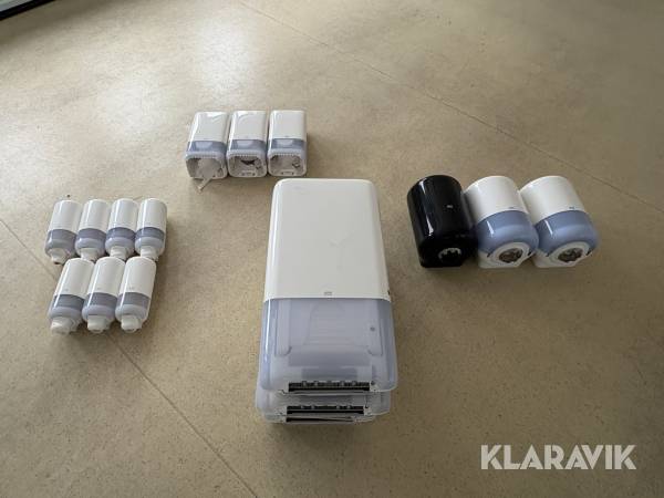 Tork pappersdispensers och tvålpumpar