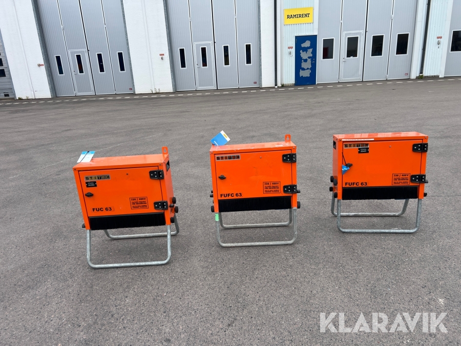 Undercentraler Stitec FUC 63, FUFC 63 3st