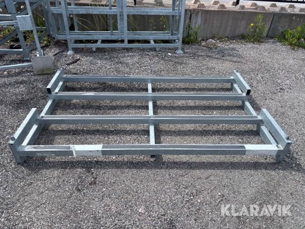 Formatplåtspall 2,11 x 1,26 m 9 st