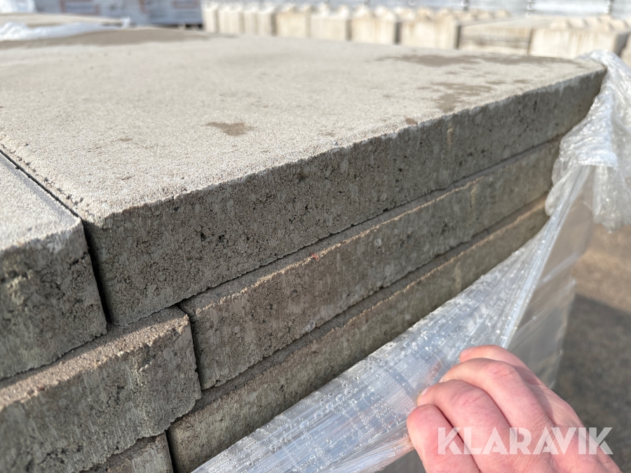 Betongplattor Benders Villa slät fasad 20 pall