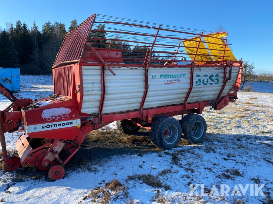 Självlastarvagn Pöttinger Boss 2