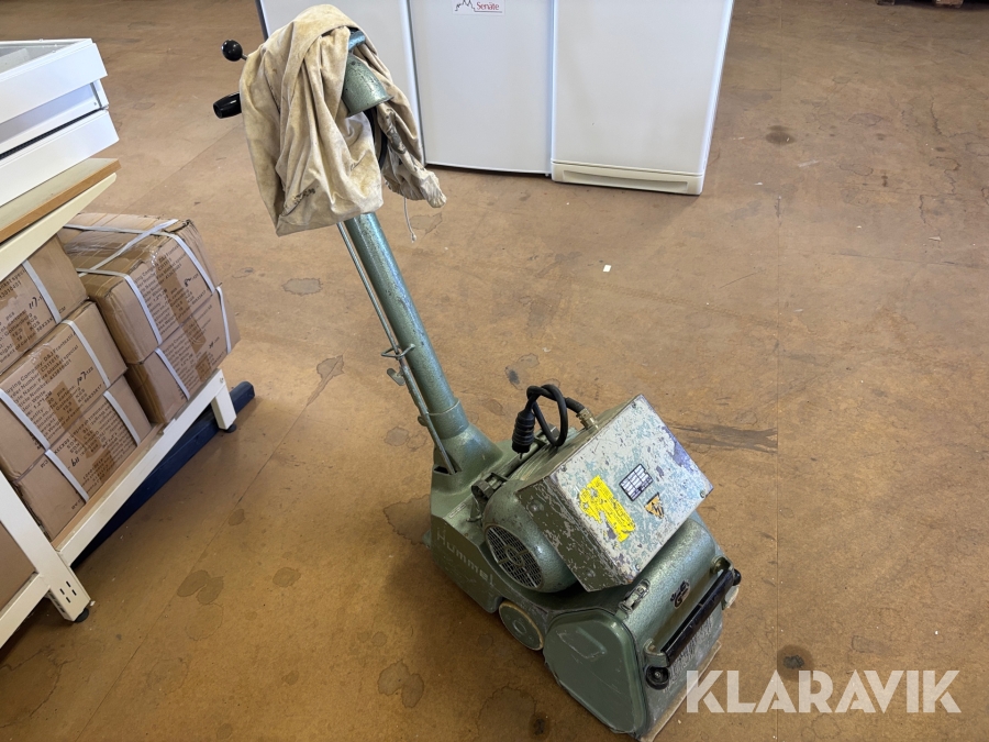 Golvslipmaskin Hummel / Randmeister Rm scand/Bg112 men hörnslip och extra papper