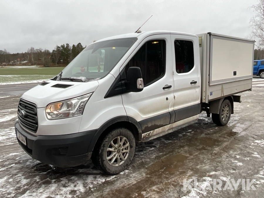 Transportbil Ford Transit 350 Dubbelhytt 2,0 TDCi AWD