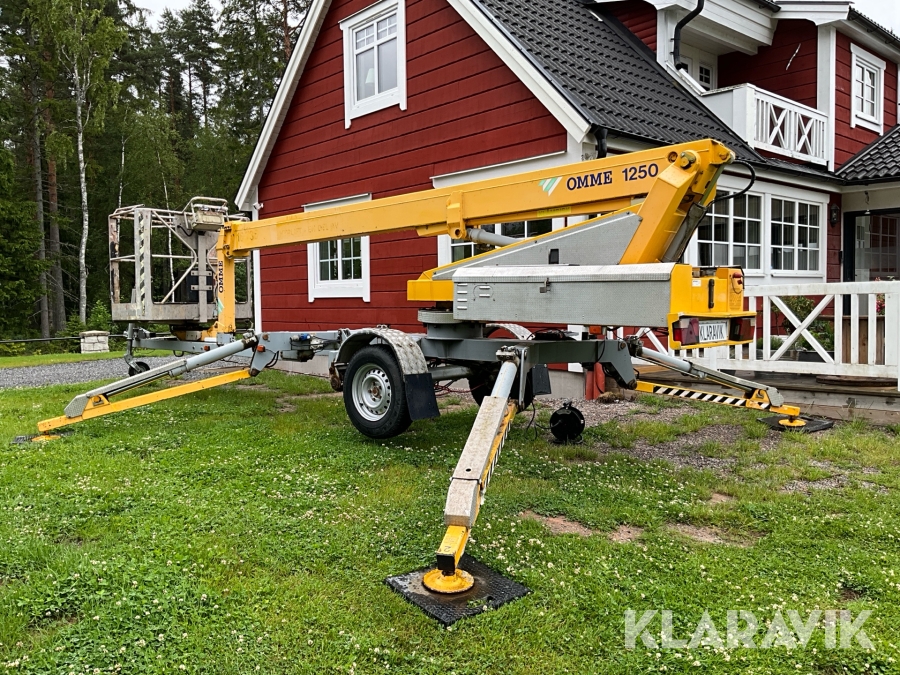 Släpvagnslyft Omme 1250 EBBZ 80km/h
