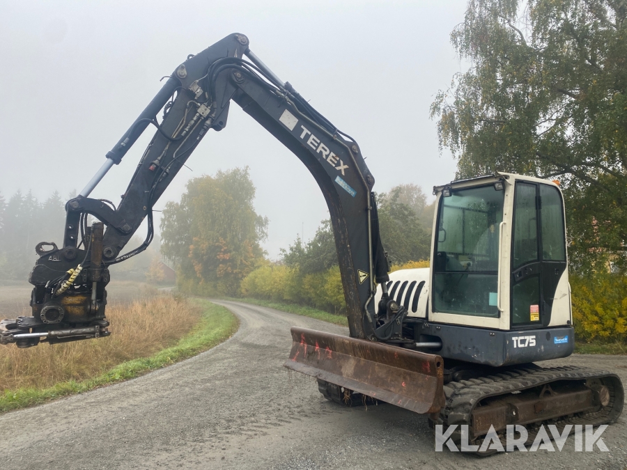 Grävmaskin Terex TC 75