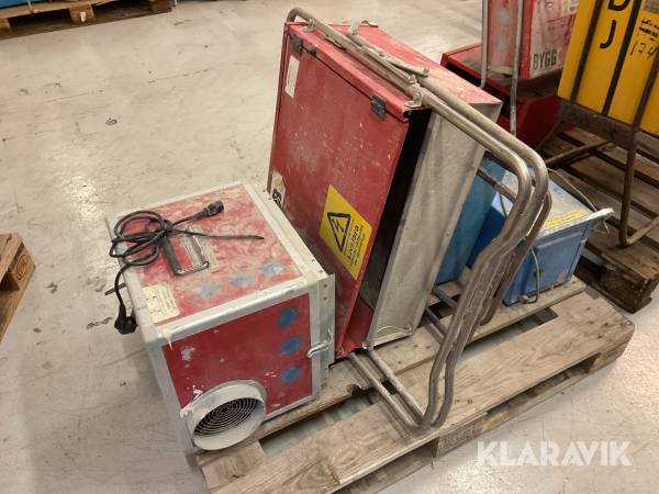 Air-cleaner och elskåp Pullman Ermator