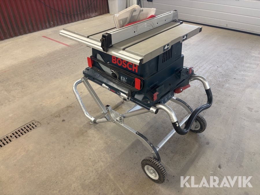 Klyvsåg Bosch GTS 10 Professional - Med tillhörande stativ