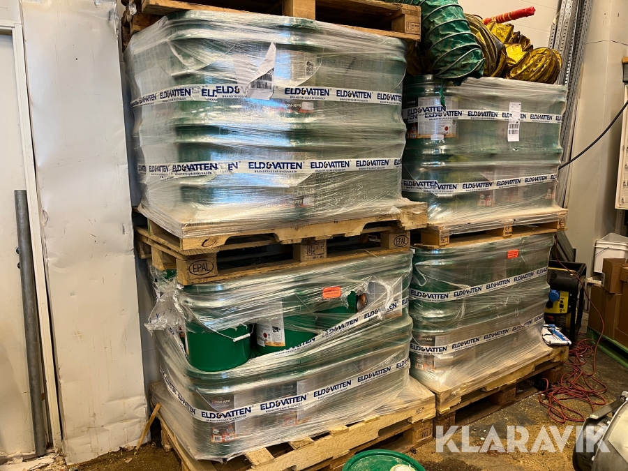 Brandskyddsfärg 4 pallar CON-RFB Vit